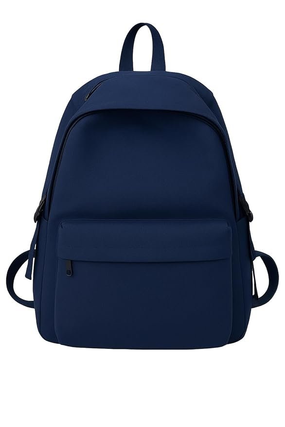 Large Capacity Waterproof Backpack, Lightweight Travel Laptop Bag with Multiple Compartments, Black School Office Shoulder Bag