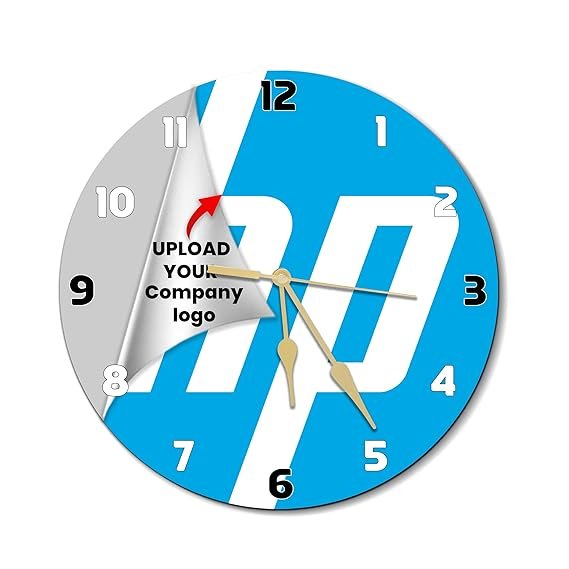 Personalized Corporate Photo Wall Clock